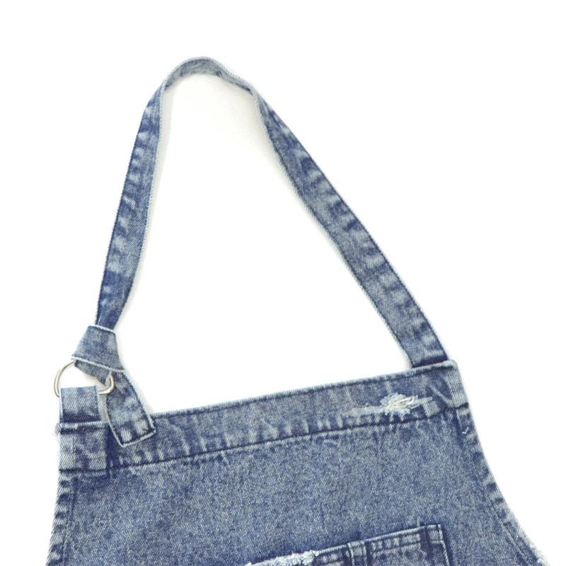 Кухонный Фартук для мужчин и женщин рабочий джинсовый фартук фартуки шеф повара