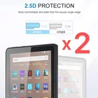 2 шт. Tablet закаленное Стекло Экран Защитная крышка для Amazon Kindle FireKindle Fire HD 8 10th Gen 2020 полное покрытие HD глаз защитная пленка
