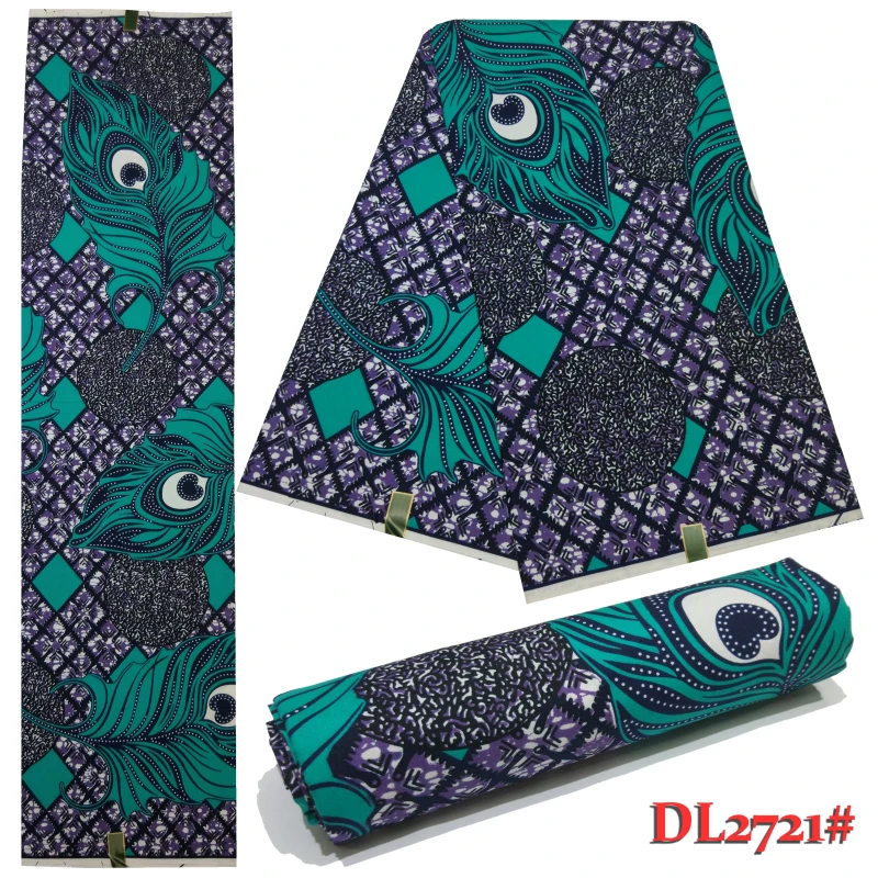 Shenbolen африканская ткань с воском, полиэстер, Анкара, 6 ярдов, африканская Анкара,, полиэстер, восковая ткань для платья
