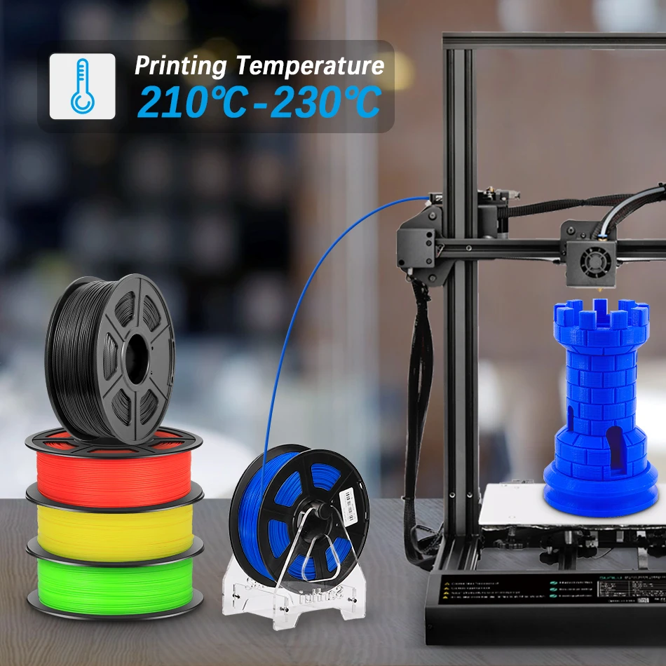 SUNLU S PLA 3D Filament 1kg For Printer New Arrival 1.75mm Bright Color Printing Materials SPLA 2pcs/set | Компьютеры и офис