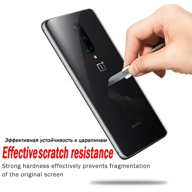 30D полное покрытие Гидрогелевая пленка для Oneplus 7T 7 Pro Защитная пленка для экрана для Oneplus 6 T 6 прозрачная задняя защита не стекло