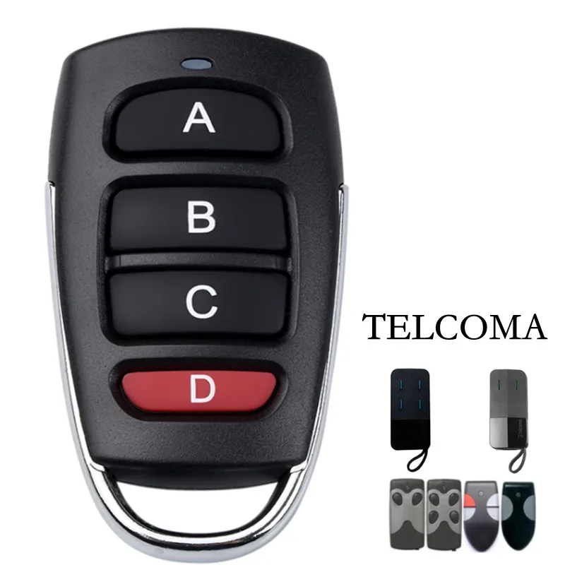 

433MHz TELCOMA EDGE 2, EDGE 4 Garage Door Remote Control Wireless Remote Transmitter For Access Control Commands
