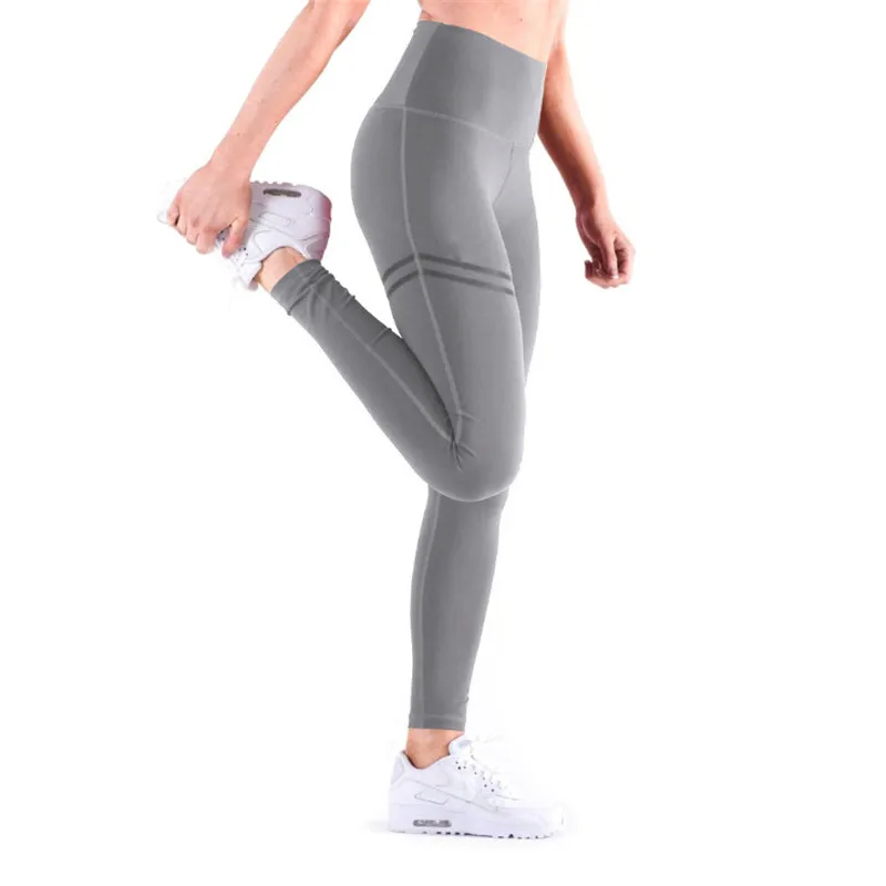

Women yoga Pants 2020 new Push Up Gym Leggings Running Sport Clothing Tights Skinny Joggers ladies Cropped Pants Soft Solid