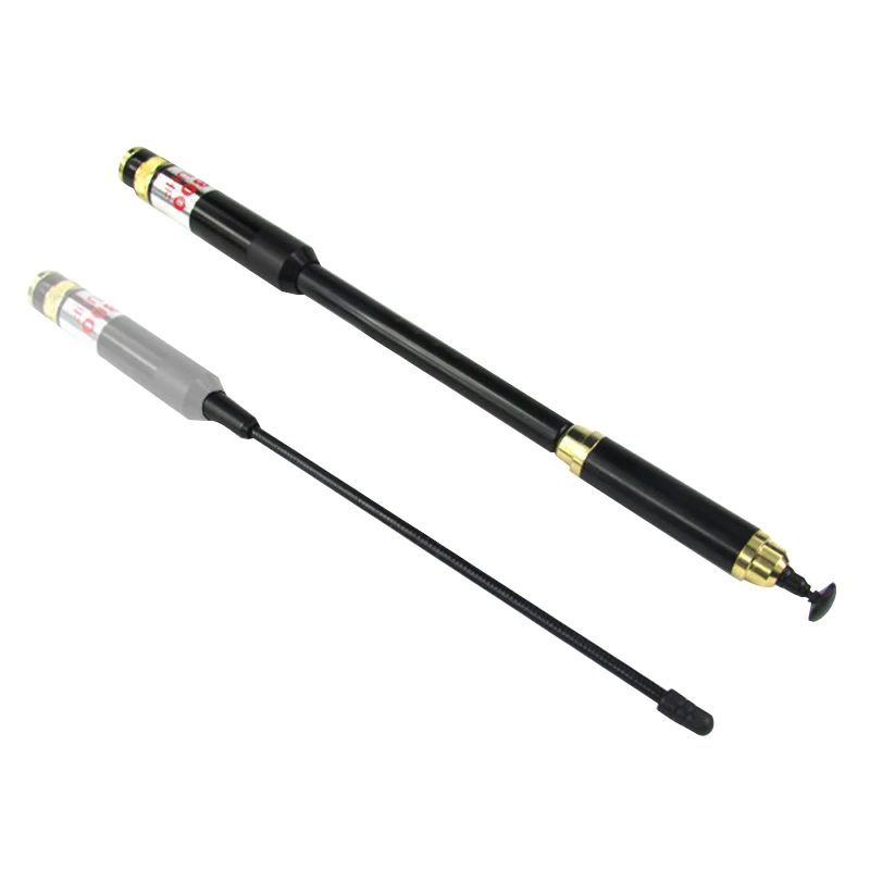 AL800 VHF Любительская рация SMA-F женский телескопическая двухдиапазонная антенна