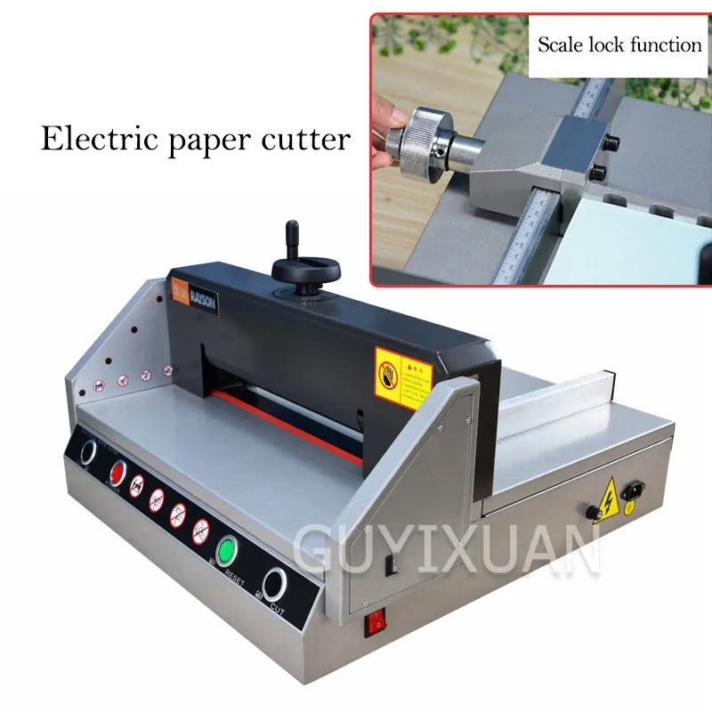 

Multifunctional electric paper cutter archives paper cutter labor-saving safety high-quality paper cutter