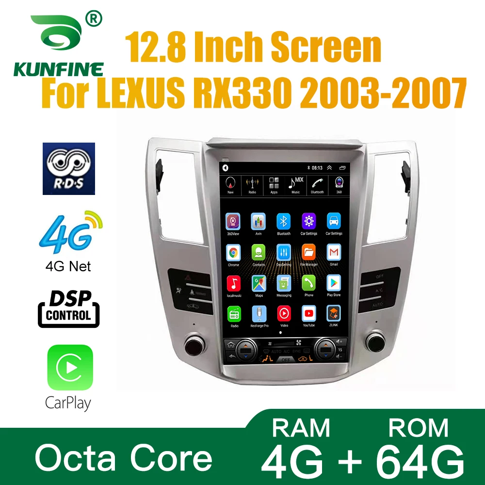 Экран Tesla Восьмиядерный 4 Гб RAM 64GM ROM Android 10 0 автомобильный DVD GPS плеер Deckless