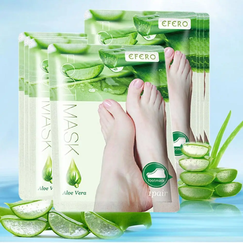 

Exfoliating Feet Mask Pedicure Peeling Dead Skin Remover Feet Mask Exfoliating Foot Mask Socks Peel Foot Care Tool Moisturizing