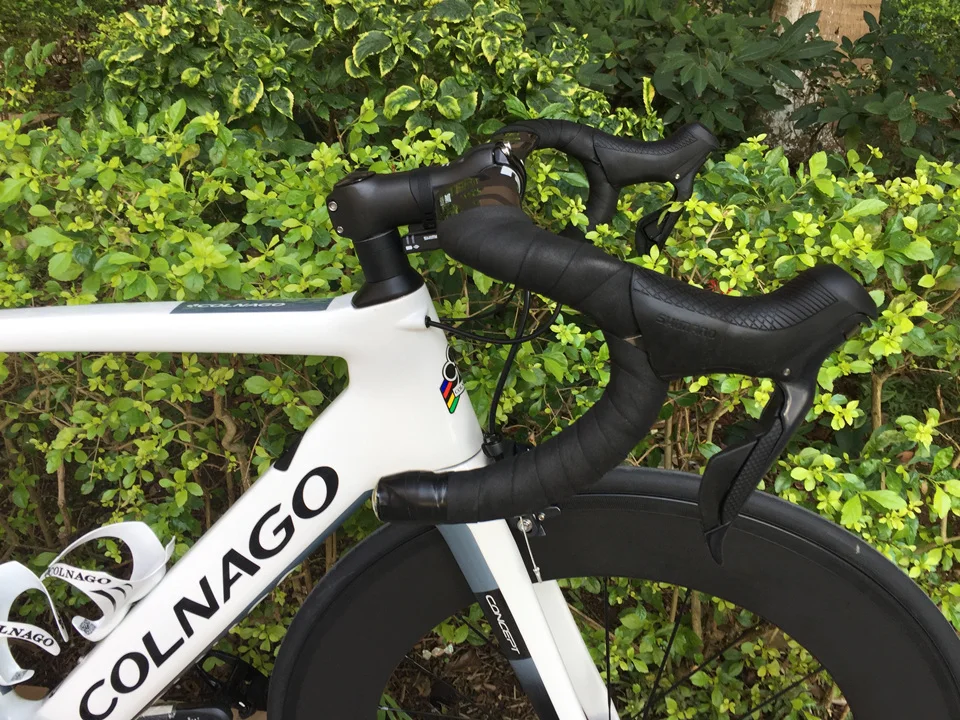 Newest NJWH Colnago CONCEPT full Bicycle Complete carbon road bike With R8010 groupset 50mm carbon wheelset A271 hubs UPS