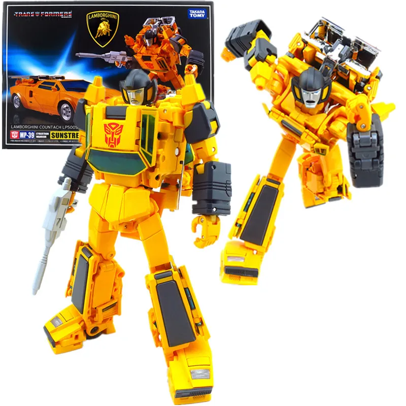

TAKARA YOMY, мастер трансформации, MP39, Sunstreaker, 18 см, ПВХ, коллекция, фигурка робота, MP-39, подарок для мальчика, модель игрушки