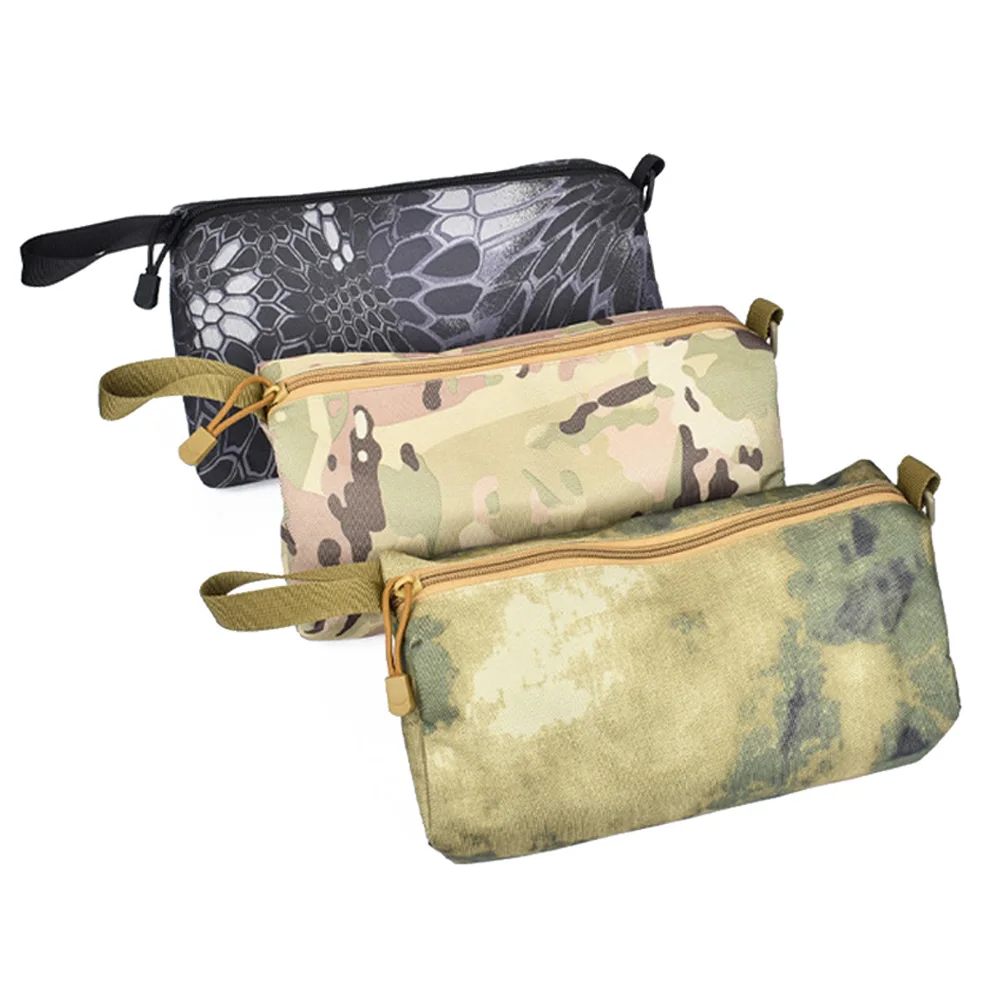

Tactical Pouch Camo Hunting Bags Belt Waist Bag Military Pack Outdoor Tool Pouches Sundries Pocket 600D Nylon Oxford