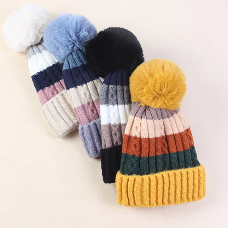 

Winter Skullies for Women Beanies Winter Hat Winter Hats Beanies Women Hats Female Caps Womens Winter Women Hat Warm Kintted40