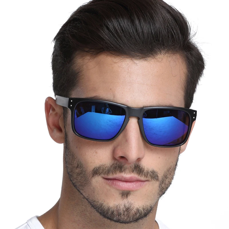 2019 солнцезащитные очки классического дизайна в прозрачной оправе мужские летние