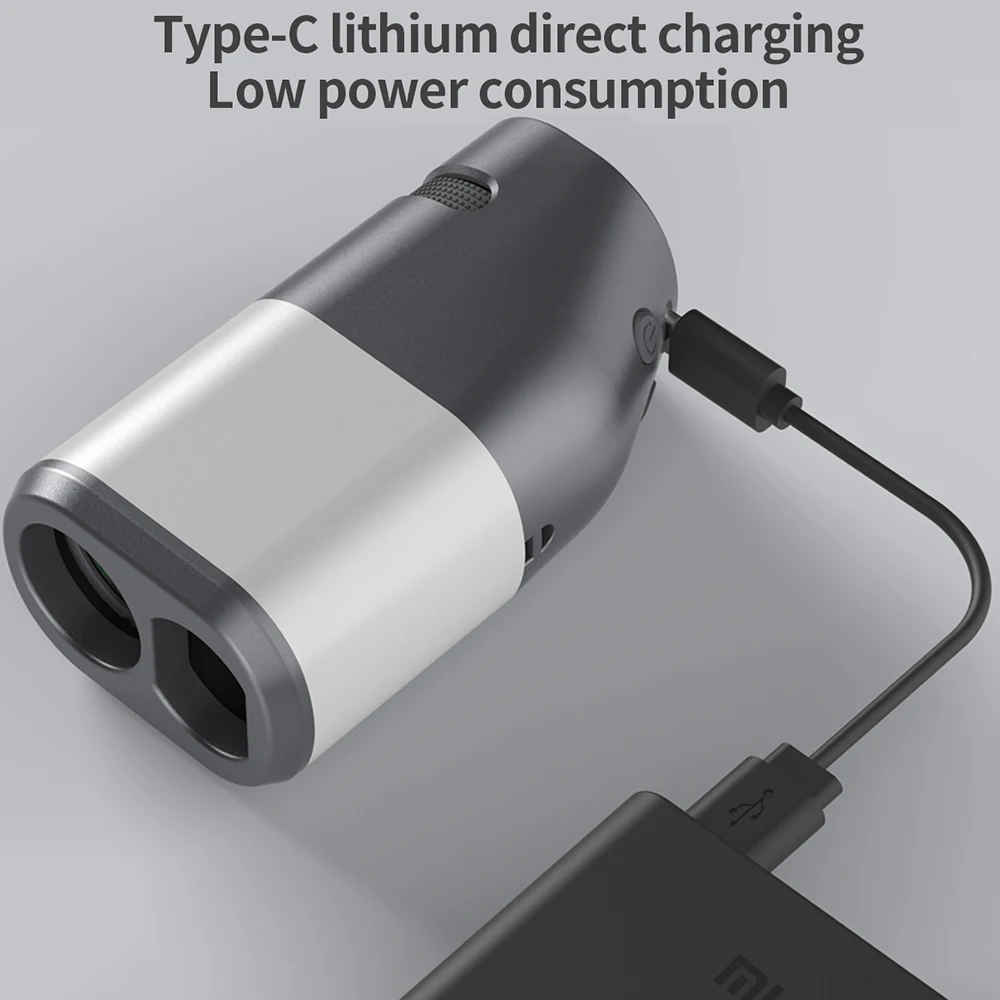 Портативный дальномер GVDA Laser Телескопический 6X перезаряжаемый лазерный