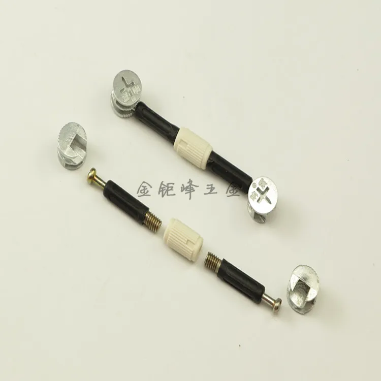 

Бесплатная доставка, 10 шт., соединитель с двойной головкой/винт/эксцентриковое колесо/Соединитель/фурнитура для мебели