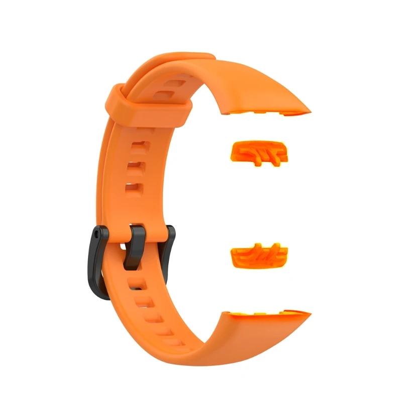 

G5AA Silicone Strap Wristband Strap Watch Band for Honor Band 6 Smart Wristband