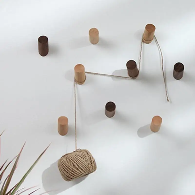 Крючок для халата из натуральной кожи настенное украшение дома и комнаты крючки