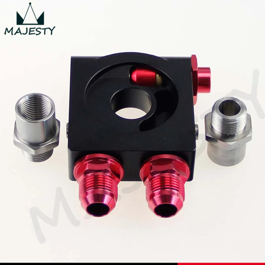 Сэндвич-пластина для фильтра масляного радиатора термостата 3/4 дюйма 16-UNF / M20 X1.5