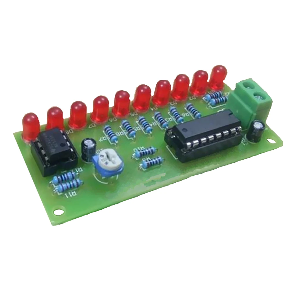 Электронный набор NE555 + CD4017 светодиодный светильник для воды DIY Kit электронный |