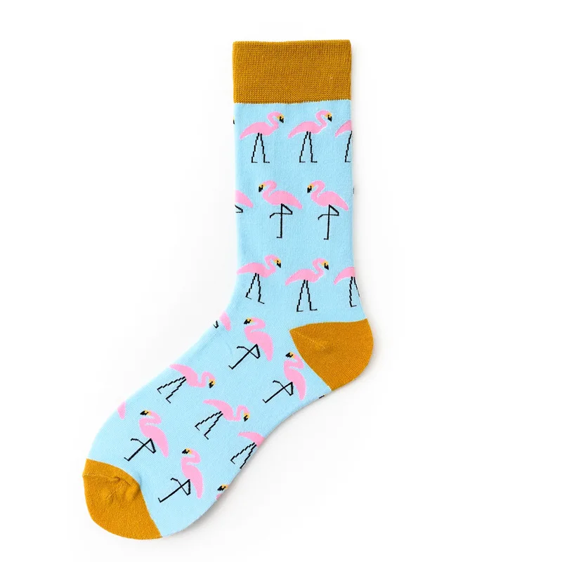 1 пара чулок для мужчин и женщин хлопковые носки с героями мультфильмов на