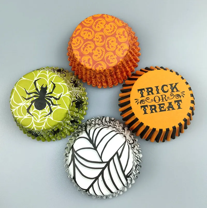 Камуфляжная камуфляжная подкладка для кексов на свадьбу Хэллоуин 100 крат