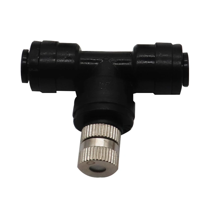 

L036 (10 pieces/lot) slip lock 6mm Low Pressure Copper Anti-drip Fog Misting Nozles or10pcs/lot nozzle fittings