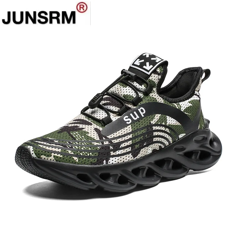 

Men's Spring Blade Shoes Large Size Camouflage Casual Sports Shoes Student All-Match Running Shoes Men Sneakers