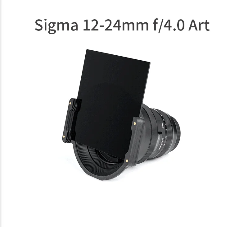 Алюминиевый держатель фильтра 150 мм для Sigma 12 24 F4 DG HSM художественный объектив 150x150