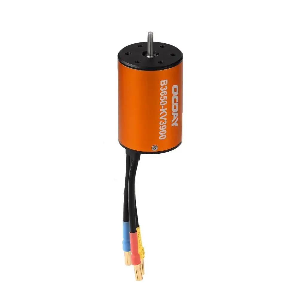 Бесщеточный двигатель OCDAY 3650 3900KV с 4 полюсами и электронным контроллером скорости