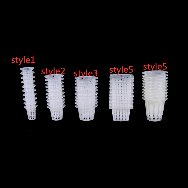 10 шт сверхмощный сетчатый горшок чистая чашка корзина гидропонная аэрофонная