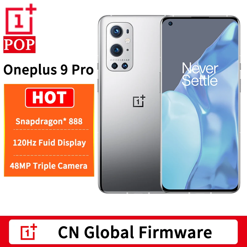 Глобальная прошивка Oneplus 9 Pro 5G мобильный телефон 6 7 &quot120Hz LTPO AMOLED Hasselblad Mode Snapdragon 888