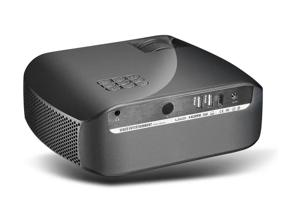 ALSTON F10 Мини проектор 2800 люмен HD видео проектор светодиодный проектор для домашнего кинотеатра Поддержка 1080p HDMI USB с подарком