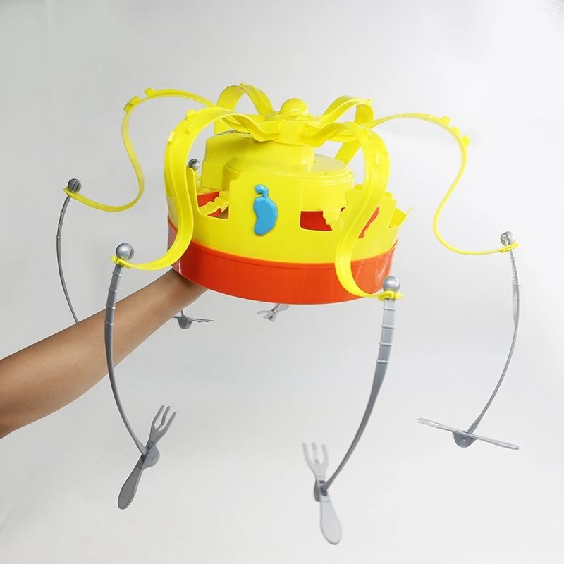 Корона еда шляпа Tricky Toy Chow игра Смешные вечерние Закуски шутка вращающаяся корона