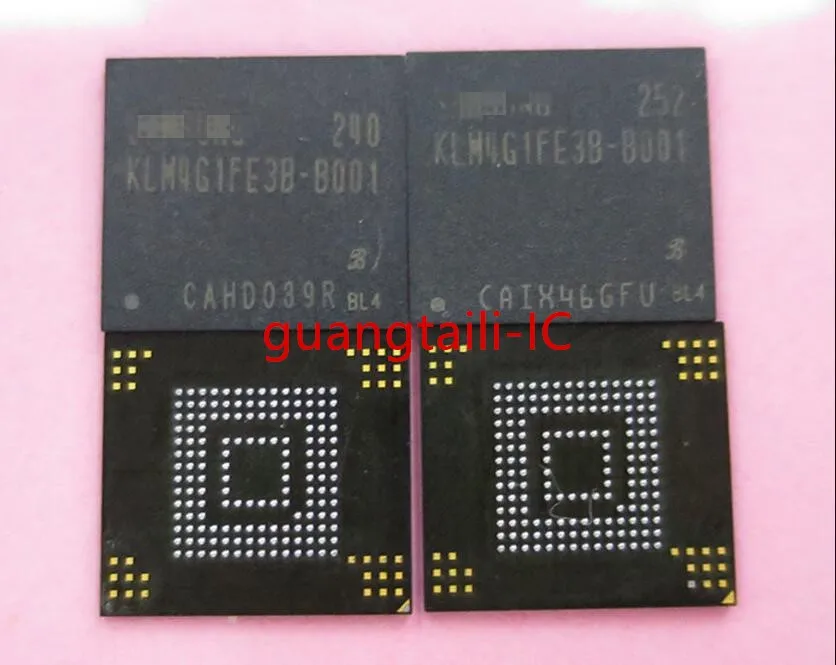 

2PCS-10PCS KLM4G1FE3B-B001 4GB BGA EMMC KLM4G1FE3B B001 Memory memory chip New original parts