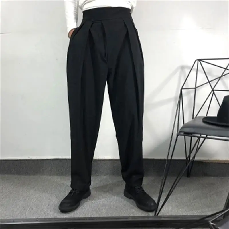 

Men Harun Pants Spring And Autumn New Fashion Popular Casual All-Match Original Wind Loose Large Size Pants