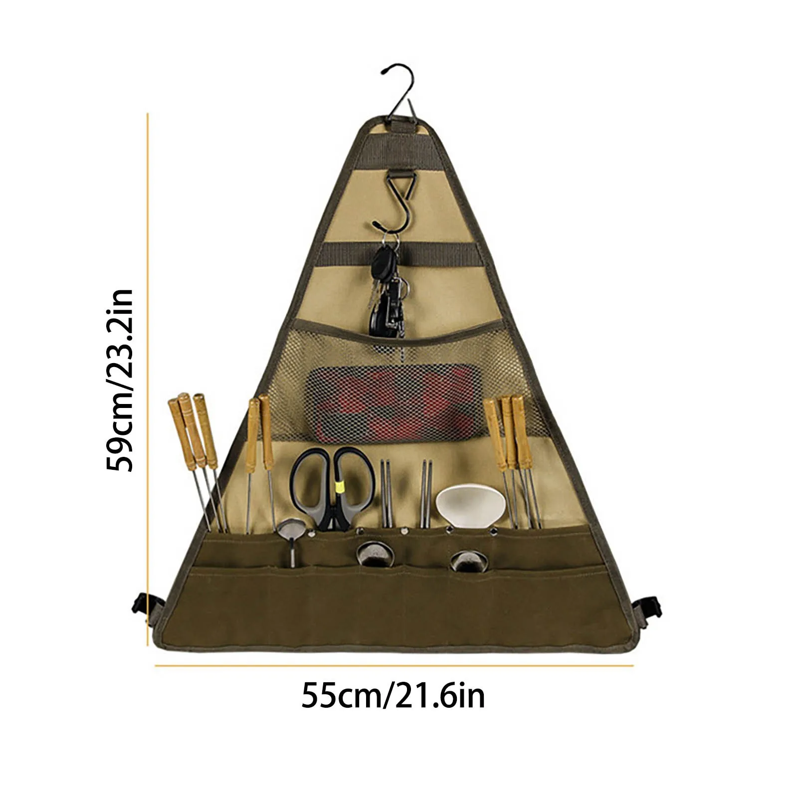 Сумка для хранения столовых приборов пикника 900D органайзер из ткани Оксфорд