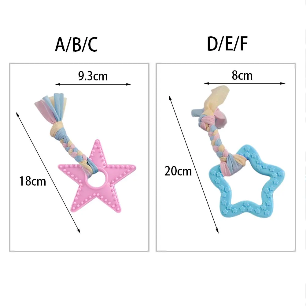Dog Biting Ring Toy and Cat Soft Rubber Molar Pet Bite Cleaning Tooth Increase The Intelligence Of Pets Tool | Дом и сад