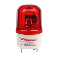 ac 110v 220v 380v red yellow green blue warning light lamp siren sound and rotating industrial warning with buzzer lte 1101j