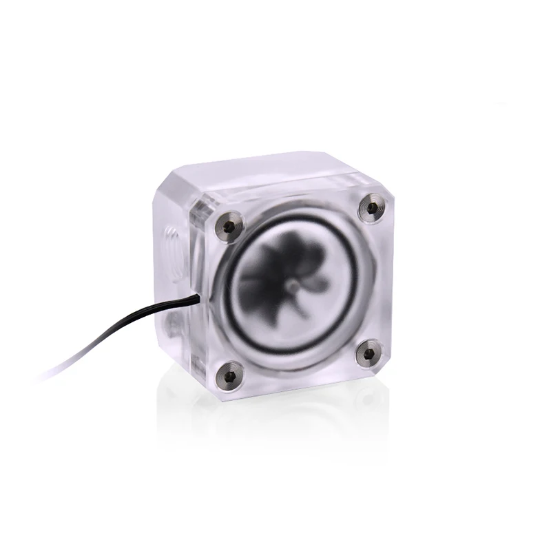 Прозрачный поток водяного охлаждения Bykski Раздельный комплект 5 В осветительная