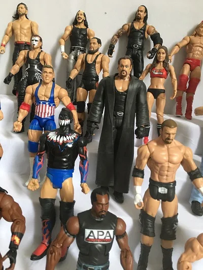 Новый стиль лидер продаж рестлер Гладиатор шарнирная Мобильная фигурка гаражный