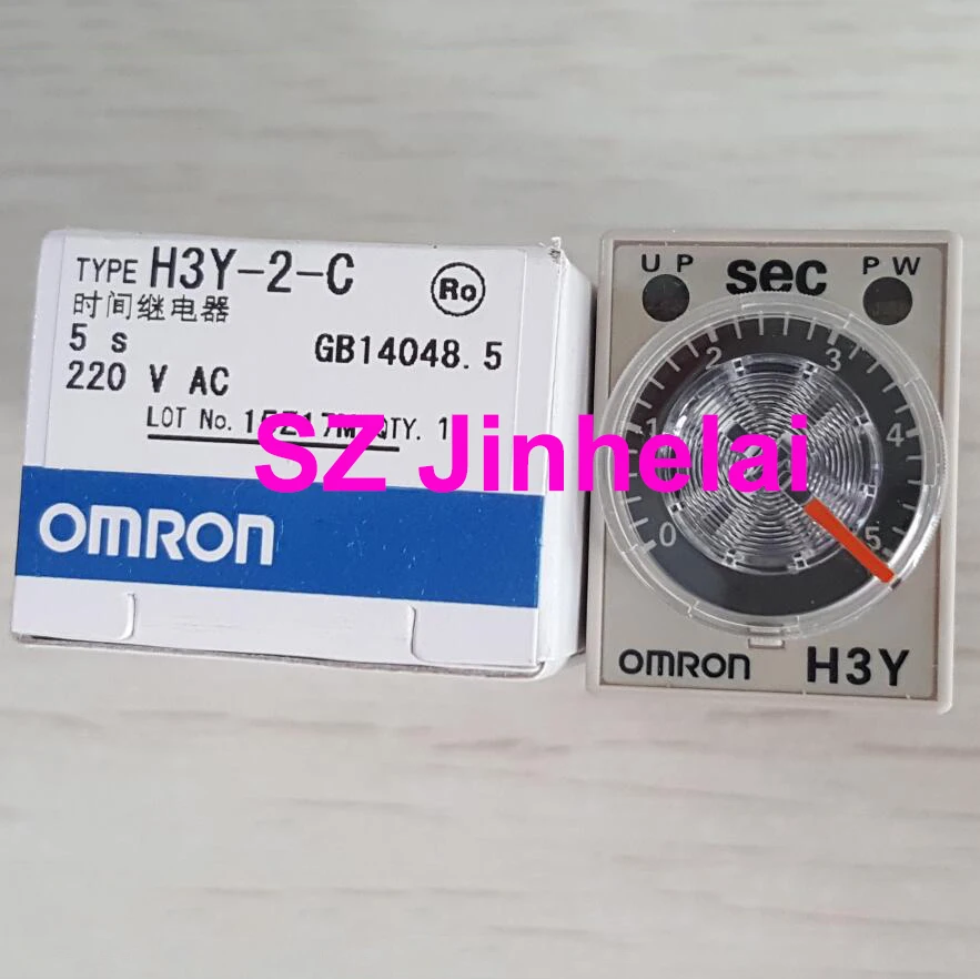 OMRON H3Y 2 C 220VAC 1S 5S 10S Аутентичное Оригинальное реле времени|omron time relay|time relayomron relay |