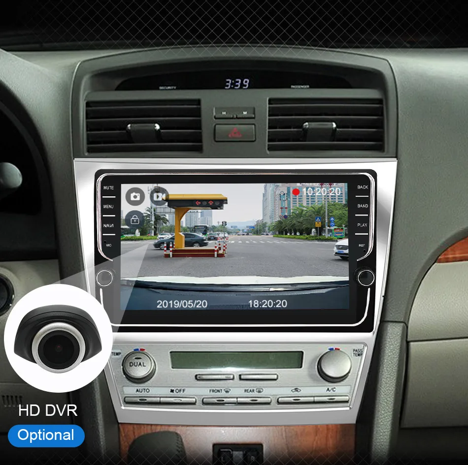 Eunavi ips TDA7851 Android 9 автомобильный Радио gps навигация для Toyota camry 2007 2008 2009 2010 2011 Мультимедиа стерео плеер без dvd