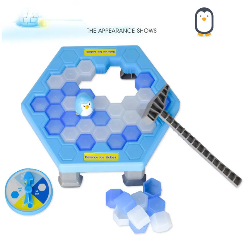 Мини Пингвин ловушка настольная игра лед ломается сохранить Вечерние игры