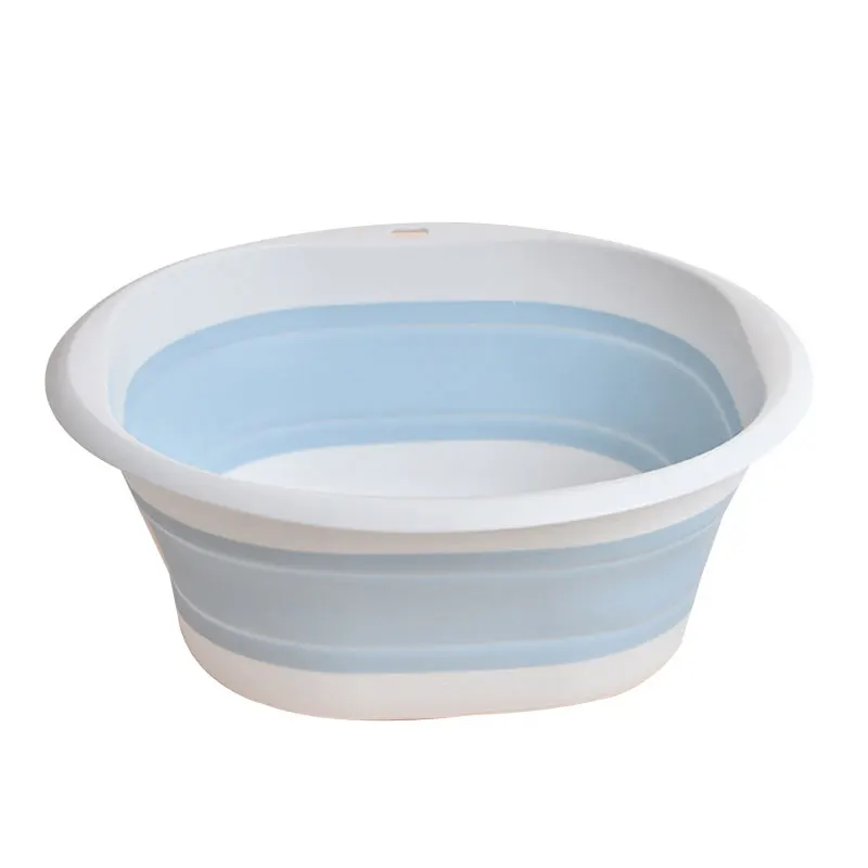 

Plastic Folding Basins Portable Wash Basins Folding Laundry Tub Bathroom Kitchen Accessories Travel Folding Wash Basin HEE889