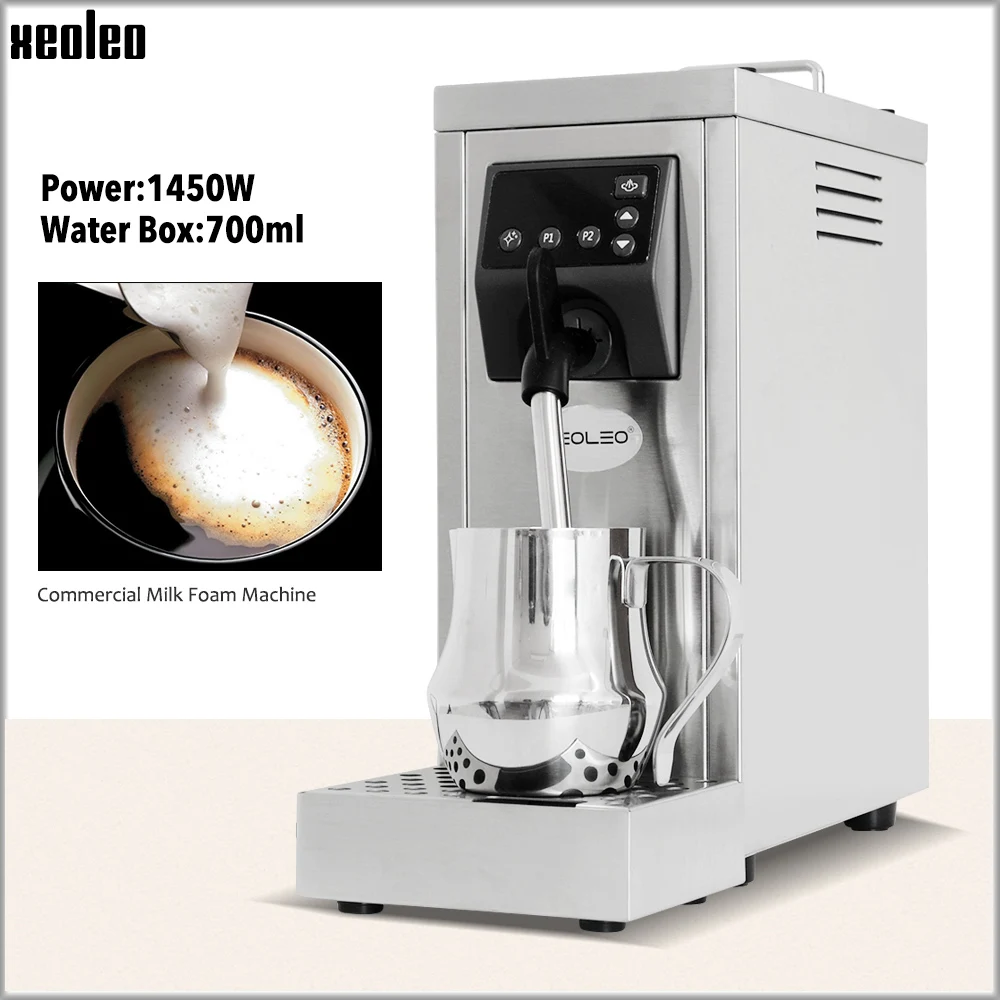 Xeoleo Коммерческая Молочная машина 4Bar кофе молочный пузырь чайник 1450W эспрессо