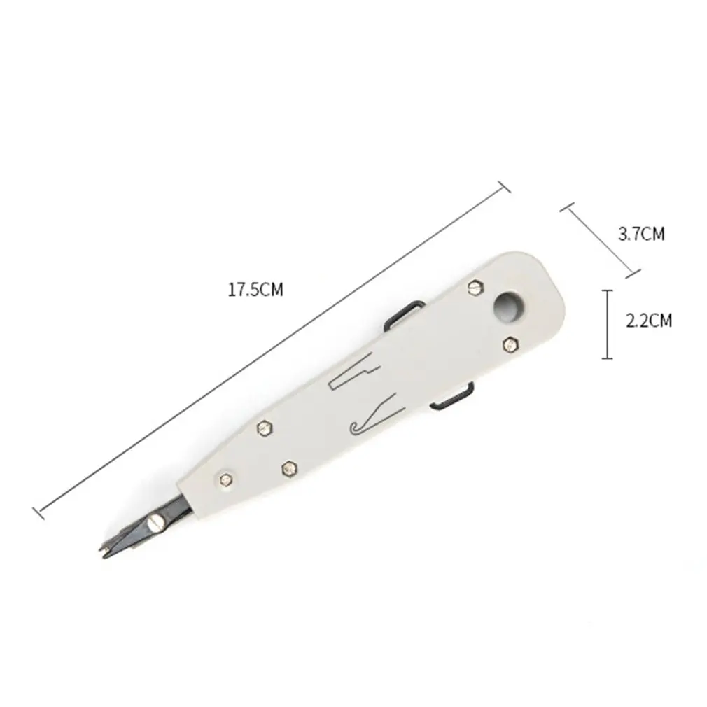 

Punch Down Impact Tool With Sensor Network Cable Telecom Phone Wire Plier RJ11 RJ45 Cat5