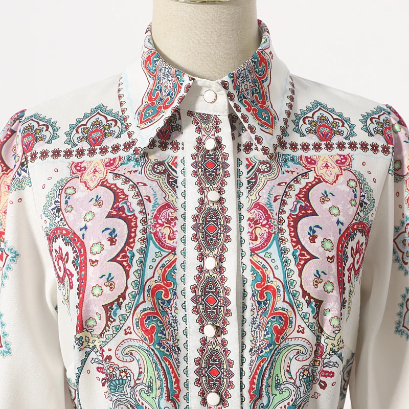 [LIVIVIO] винтажное мини-платье с цветочным принтом и длинным рукавом, женское платье с поясом и талией, осенняя одежда для женщин, модная