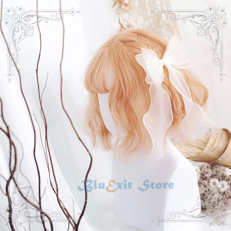 Светильник оранжевый летний парик в стиле &quotЛолита&quot Харадзюку волшебные