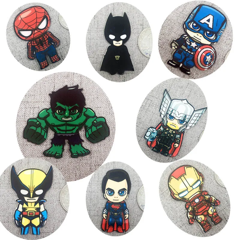 Герой Мститель Бесконечность война мультфильм фигурка магнит на холодильник