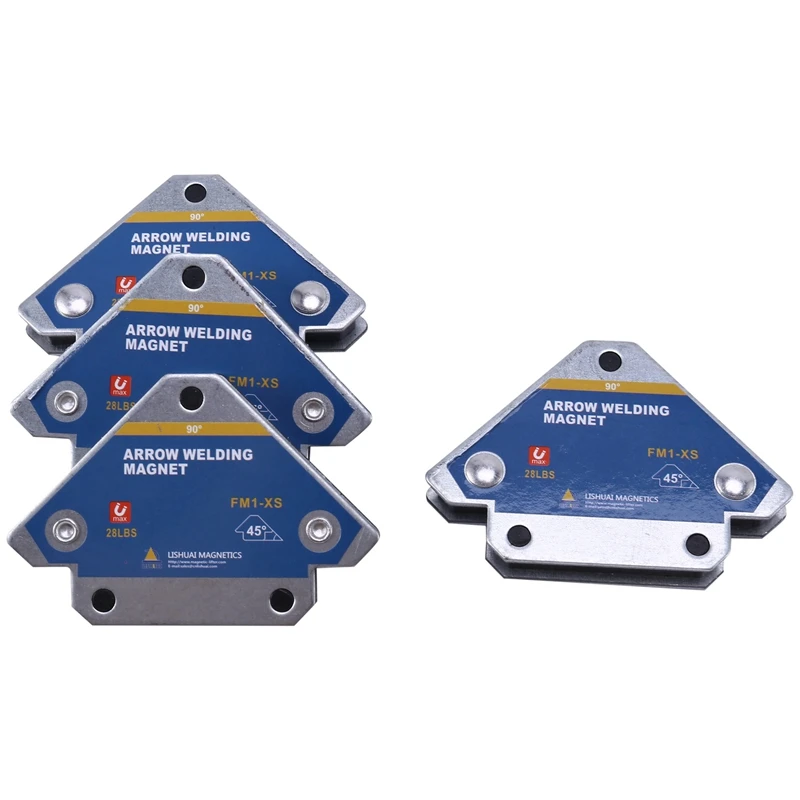 

4PCS/Set netic Welding Holders Angle Soldering Positioner Fixture Ferrite Auxiliary Locator Tools