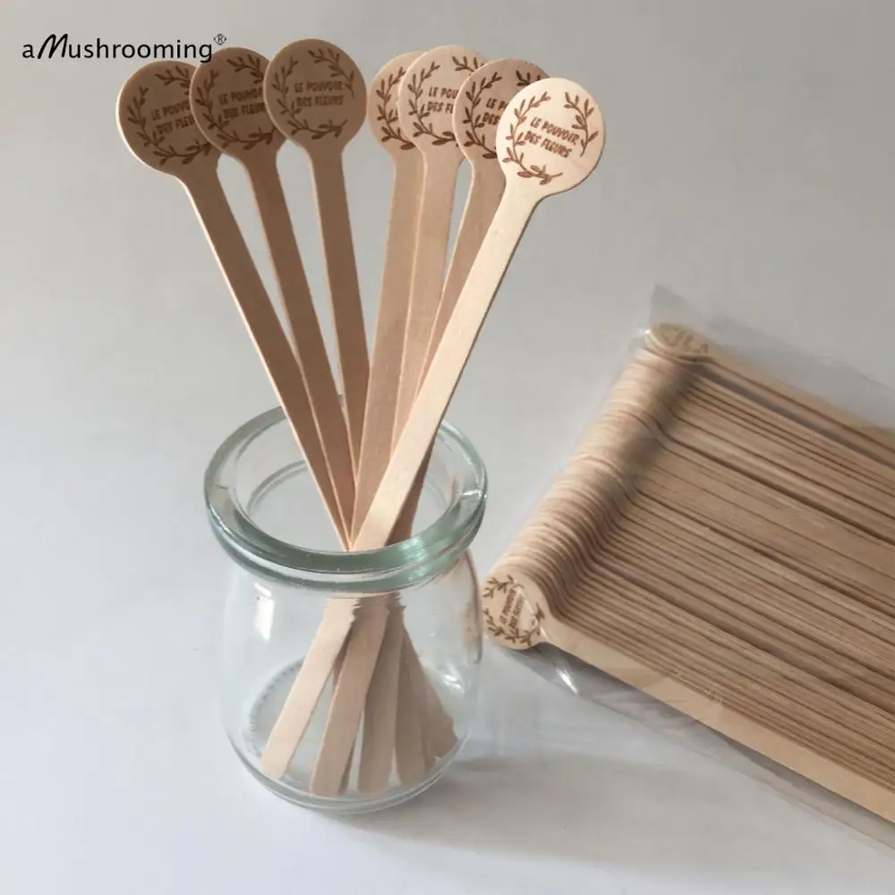 Ручной стержень для кафе одноразовые Кофе мешалки персонализированные